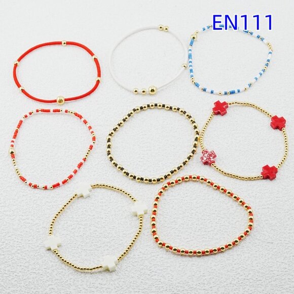 Enewton Red-Tone Bracelet Set - Picture 3 of 6